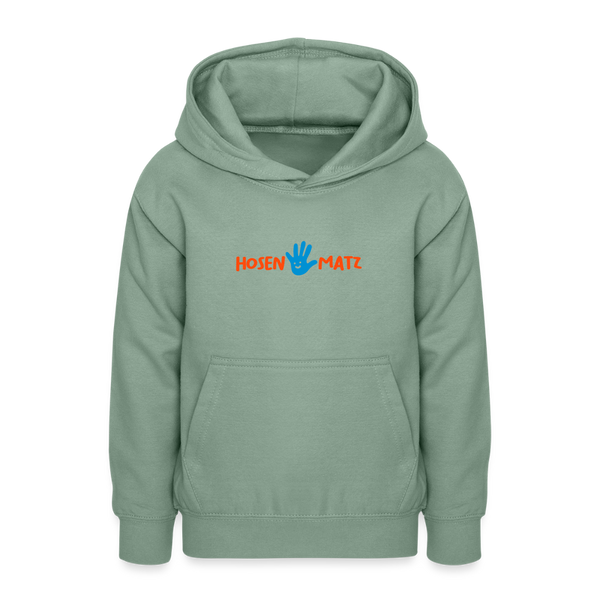 Hosenmatz - Teenager Hoodie - Graugrün