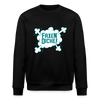 Faxen Dicke! - Unisex Bio Sweatshirt - Schwarz