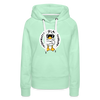 Wesdewat? - Frauen Premium Hoodie - helles Mintgrün