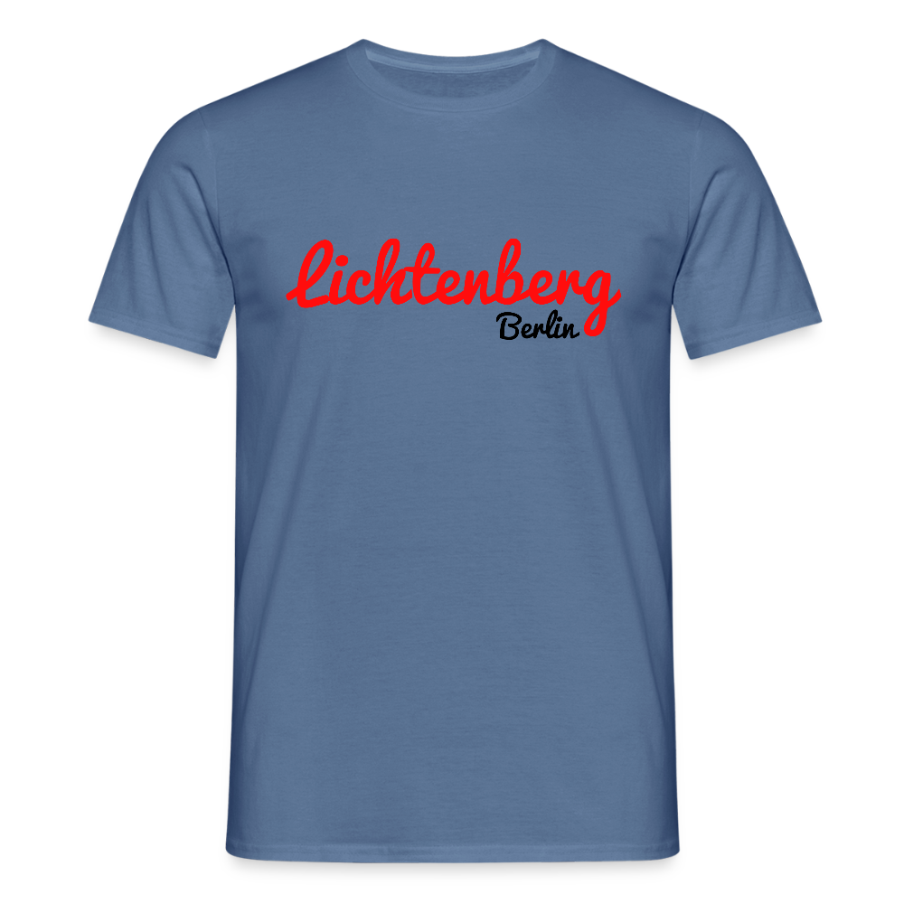 Lichtenberg Berlin - Männer Premium T-Shirt - Taubenblau
