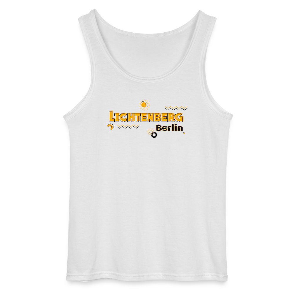Lichtenberg - Männer Tank Top - Weiß