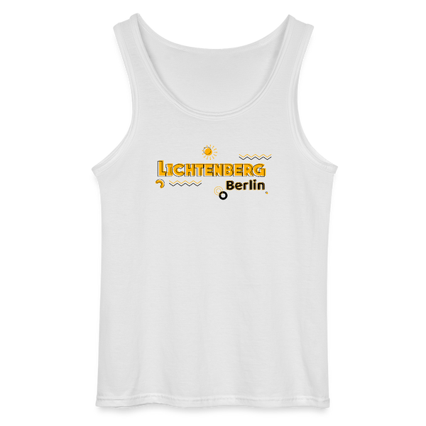 Lichtenberg - Männer Tank Top - Weiß