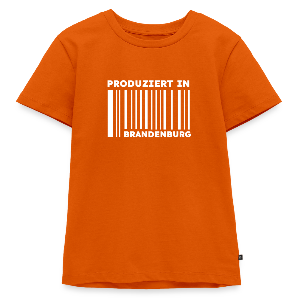 PRODUZIERT IN BRANDENBURG - Kinder Premium T-Shirt - Orange 