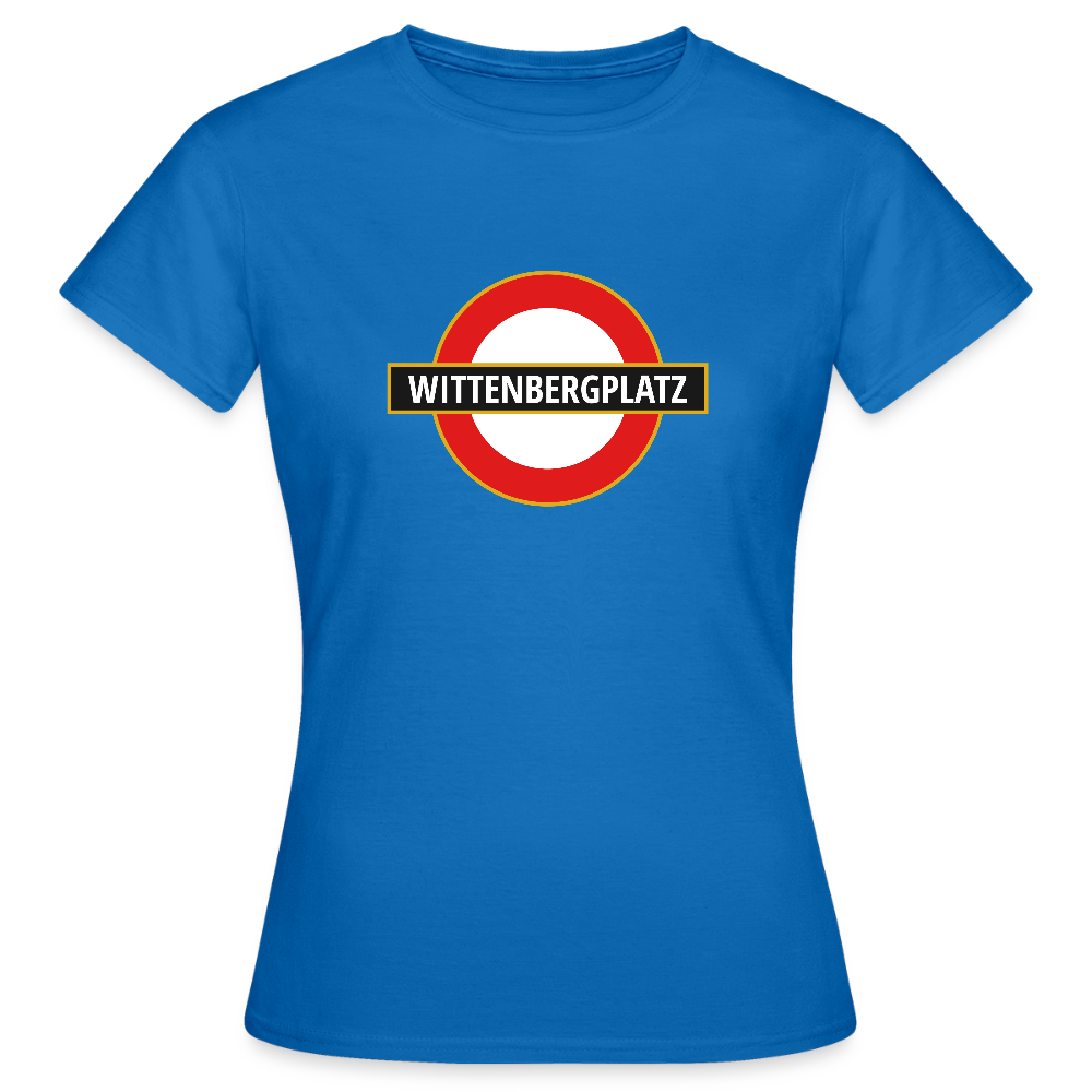 Wittenbergplatz - Frauen Premium T-Shirt - Royalblau