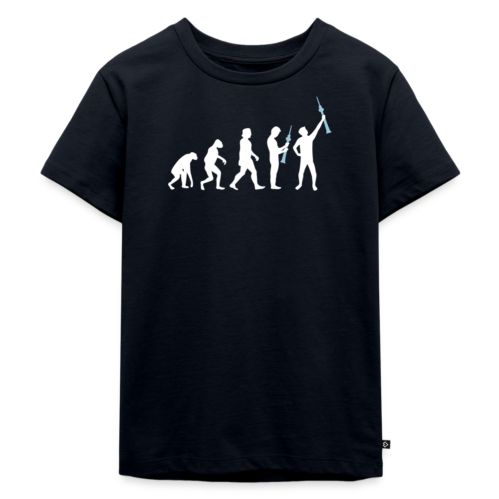 Evolution - Kinder Premium T-Shirt - Navy
