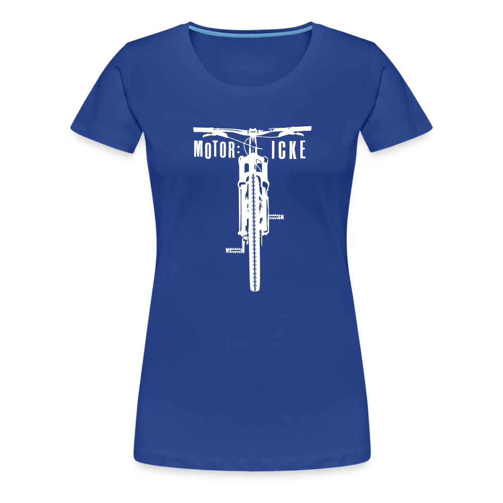 Motor icke - Frauen Premium T-Shirt - Königsblau