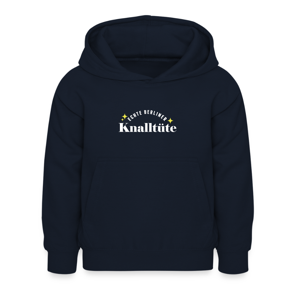 Echte Berliner Knalltüte - Kinder Hoodie - Navy
