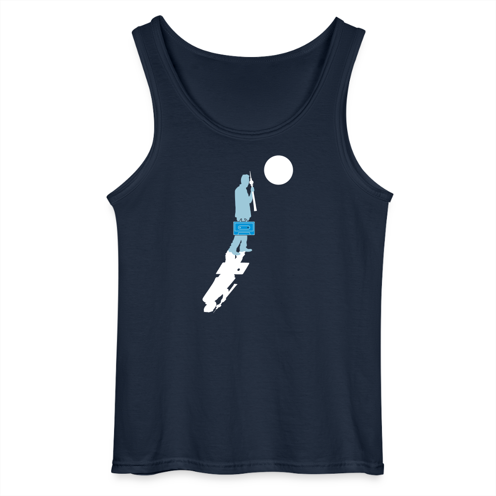 Unterwegs in Berlin - Männer Tank Top - Navy