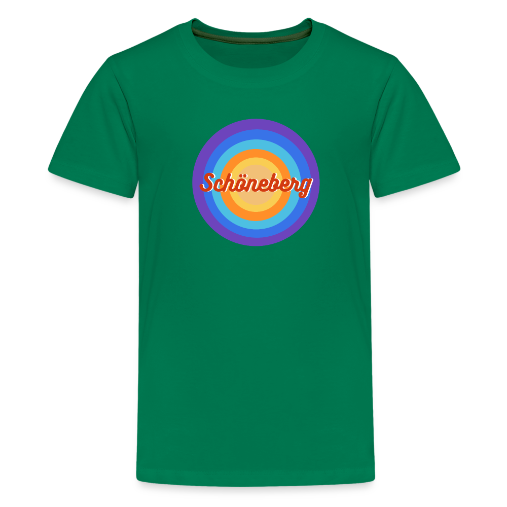 Schöneberg retro - Teenager Premium T-Shirt - Kelly Green