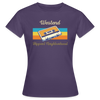 Westend Hippest Neighborhood - Frauen Premium T-Shirt - Dunkellila