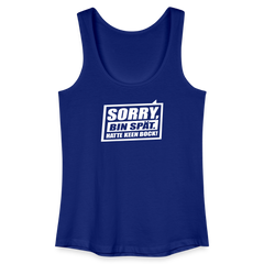 Sorry, ick bin spät. Hatte keen Bock. - Frauen Bio Tank Top
