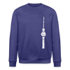 Fernsehturm Zick zack - Unisex Bio Sweatshirt - Dämmerung