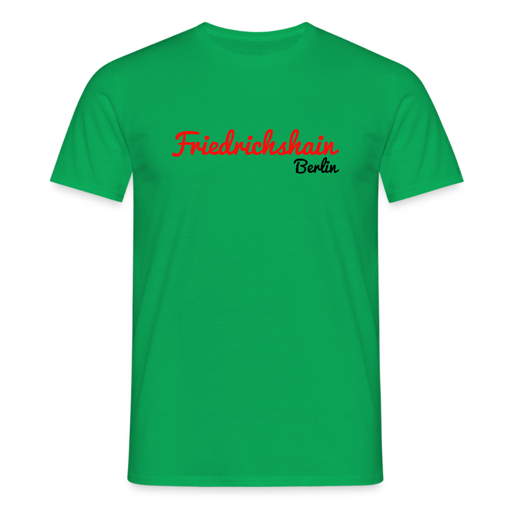 Friedrichshain Berlin - Männer Premium T-Shirt - Kelly Green