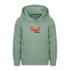 Tegel Berlin - Teenager Hoodie - Graugrün