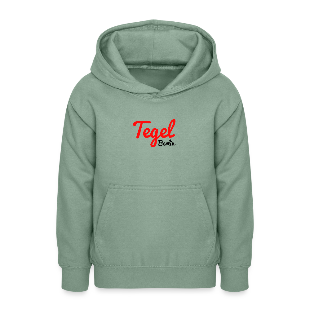 Tegel Berlin - Teenager Hoodie - Graugrün