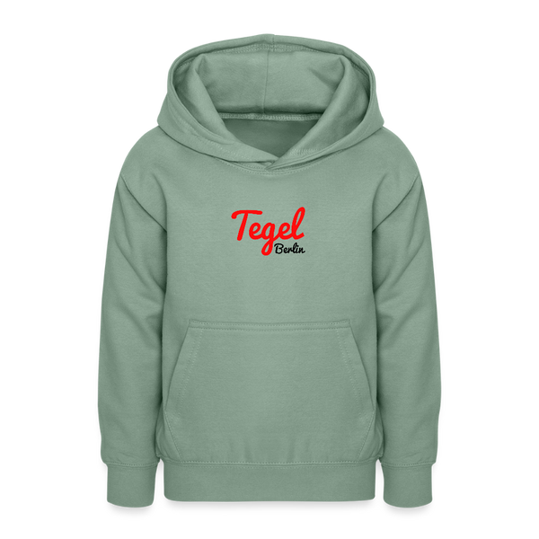Tegel Berlin - Teenager Hoodie - Graugrün