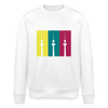 Berlin Retro - Unisex Bio Sweatshirt - Weiß