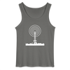 Funkturm im Fokus - Männer Tank Top - Anthrazit