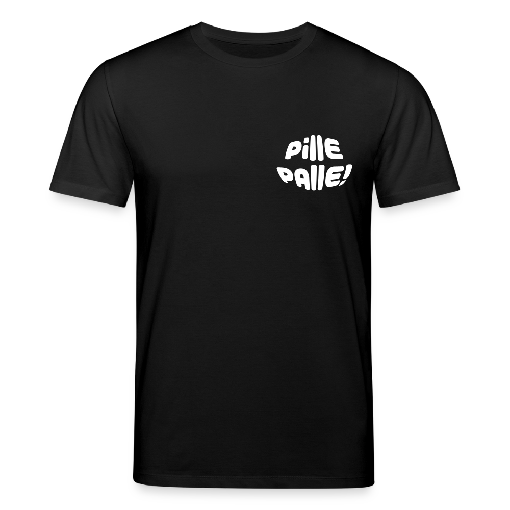 Pille Palle - Unisex Bio T-Shirt - Schwarz