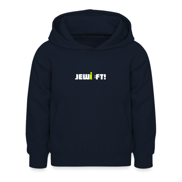 Jewieft! - Kinder Hoodie - Navy
