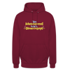 Bin jeheimnisvoll wie'n Dönerrezept. - Unisex Hoodie - Bordeaux