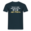 Janz Jefährlich - Männer Premium T-Shirt - Navy