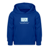 U7 - Kinder Hoodie - Royalblau