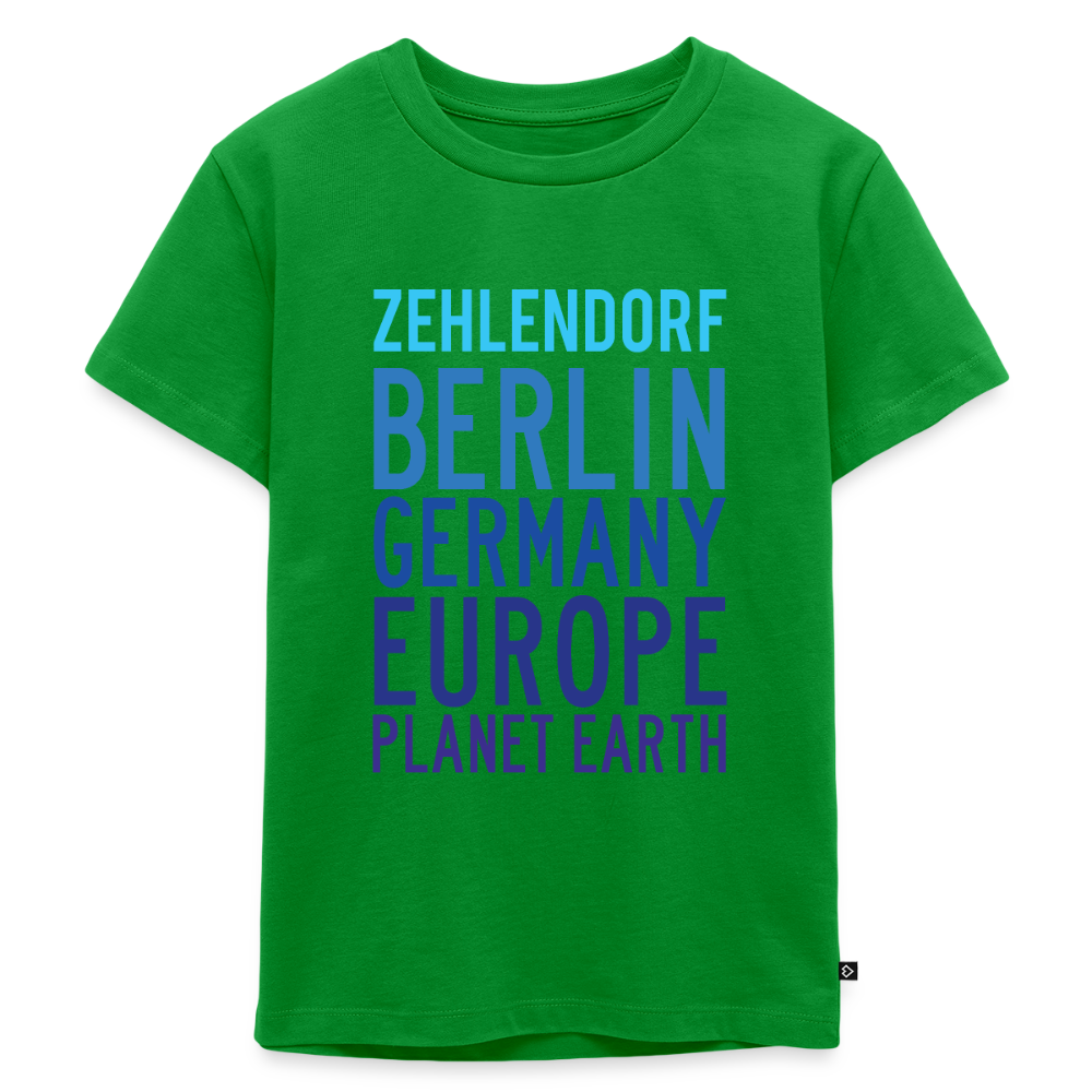 Zehlendorf Planet Earth - Kinder Premium T-Shirt - Grün