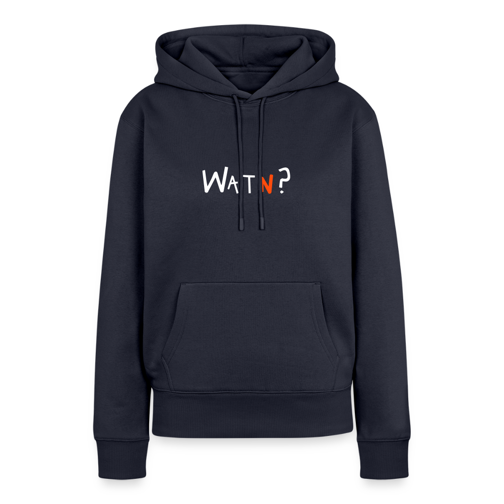 WATN? - Frauen Premium Hoodie - Navy