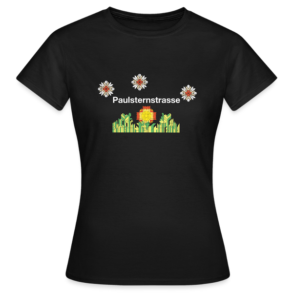 Paulsternstrasse - Frauen Premium T-Shirt - Schwarz
