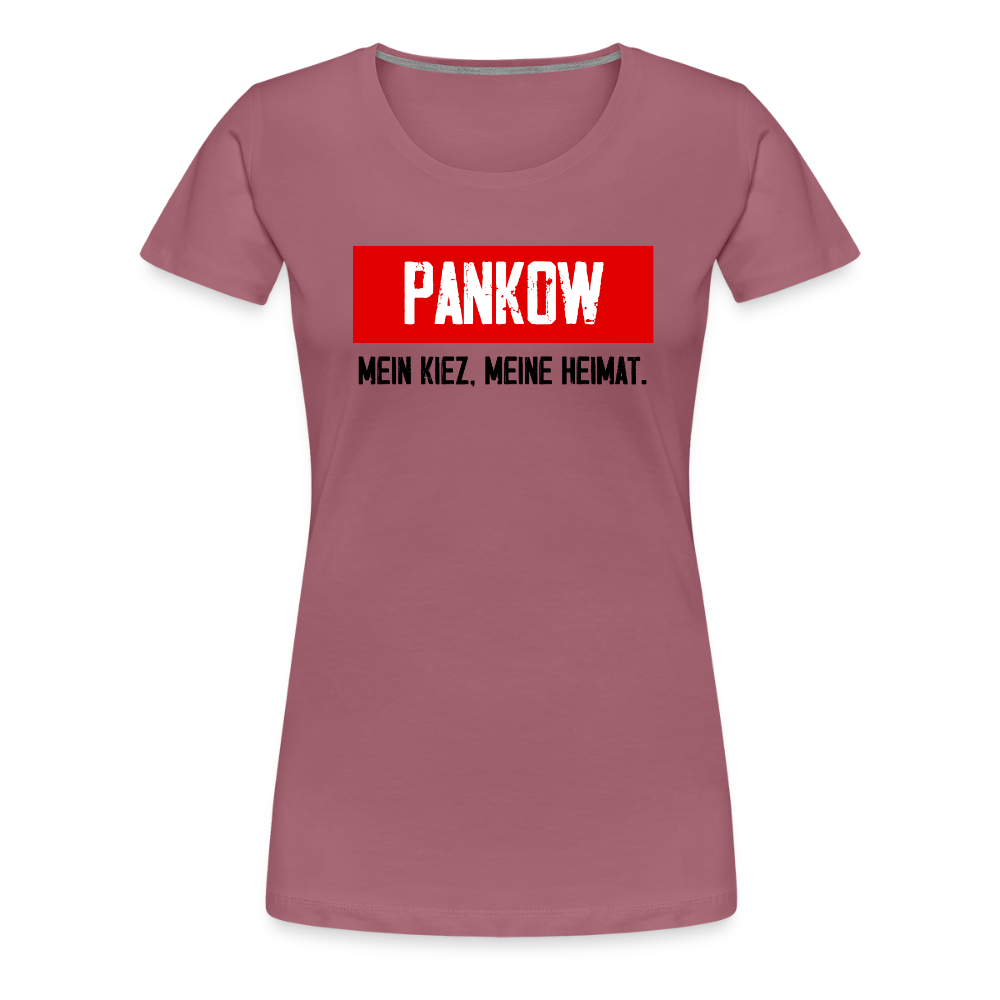 Mein Kiez meine Heimat - Frauen Premium T-Shirt - Malve