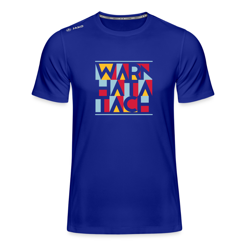 Warn Hata Tach - Männer Sport-Shirt - Royalblau