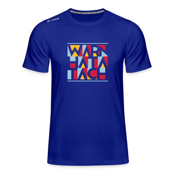 Warn Hata Tach - Männer Sport-Shirt - Royalblau