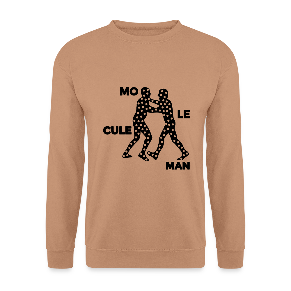 Mo le cule Man - Unisex Pullover - Mocca