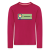 Siemensdamm - Kinder Langarmshirt - dunkles Pink