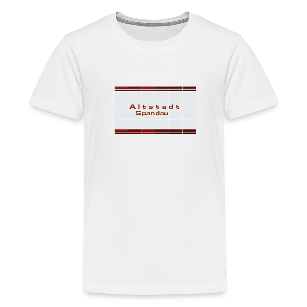 Altstadt Spandau - Teenager Premium T-Shirt - Weiß