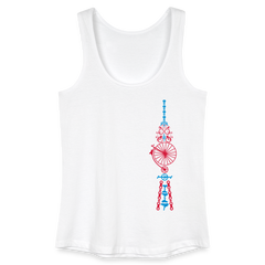 Fernsehturm der Fahrräder - Frauen Bio Tank Top