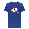 Berlin Klecks Hund - Männer Premium T-Shirt - Königsblau