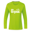 Dit Orijinal - Frauen Sport Langarmshirt - Neongrün