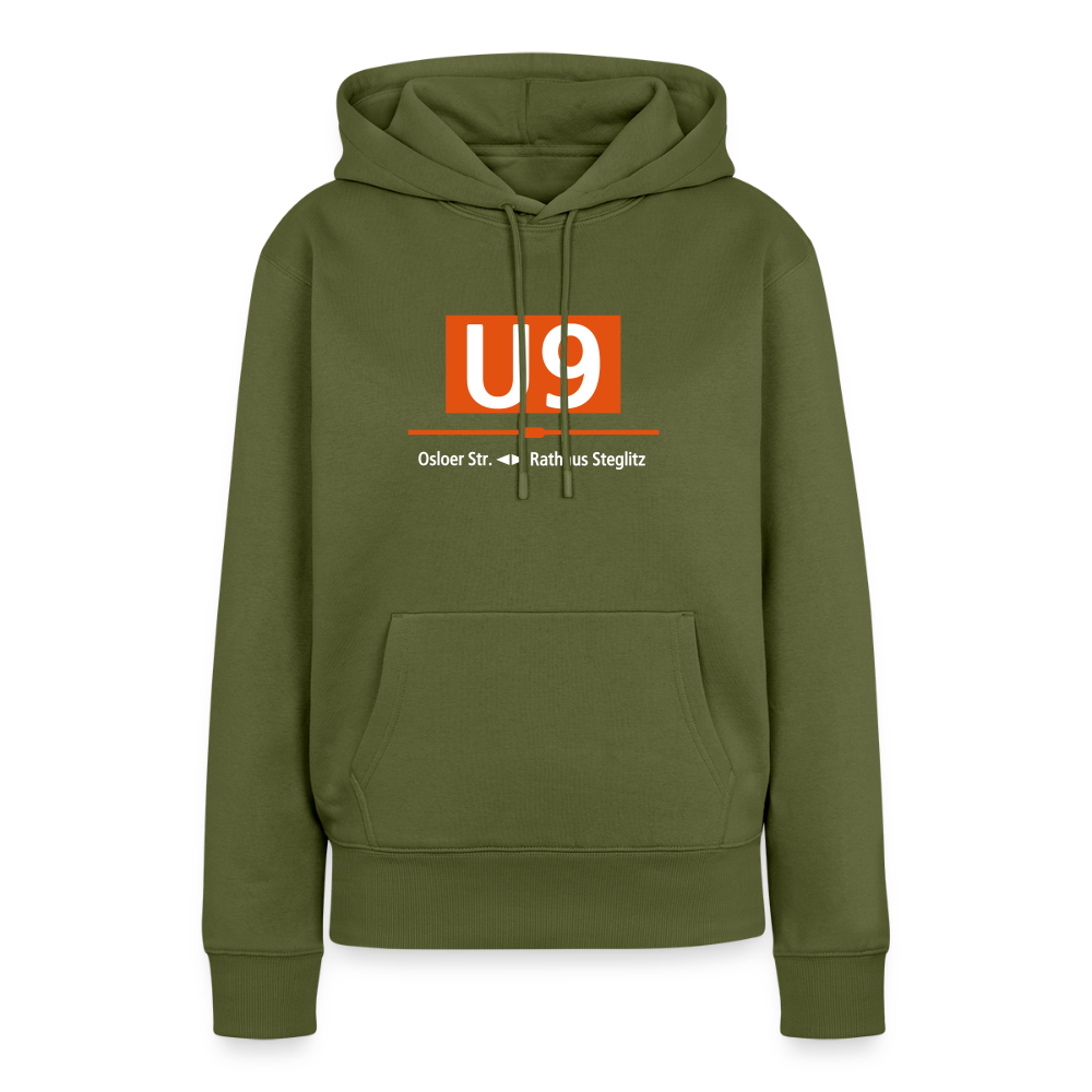U9 - Frauen Premium Hoodie - Khaki