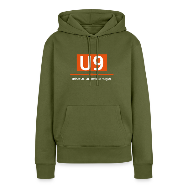 U9 - Frauen Premium Hoodie - Khaki