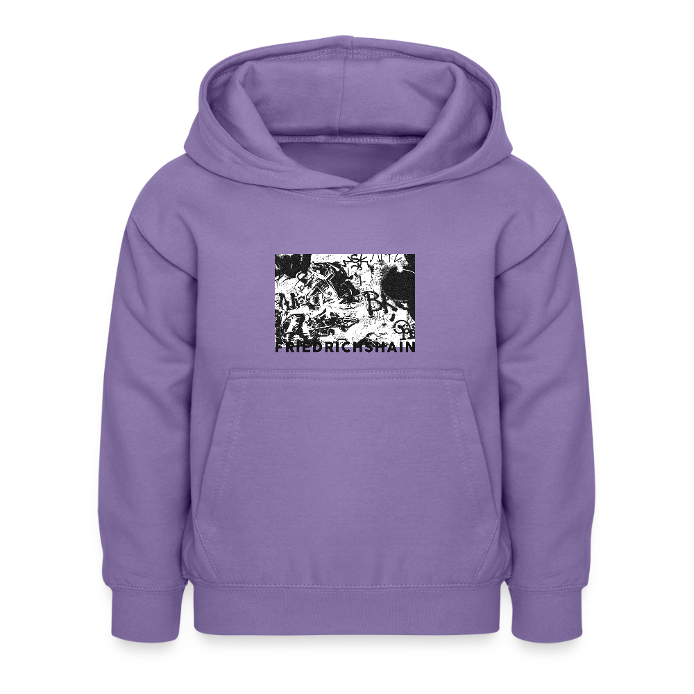 Friedrichshain Graffiti - Kinder Hoodie - Lavendel