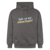 Mein Kiez, meine Regeln! - Hoodie - Dunkelgrau