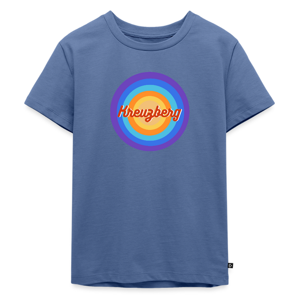 Kreuzberg Retro - Kinder Premium T-Shirt - Taubenblau