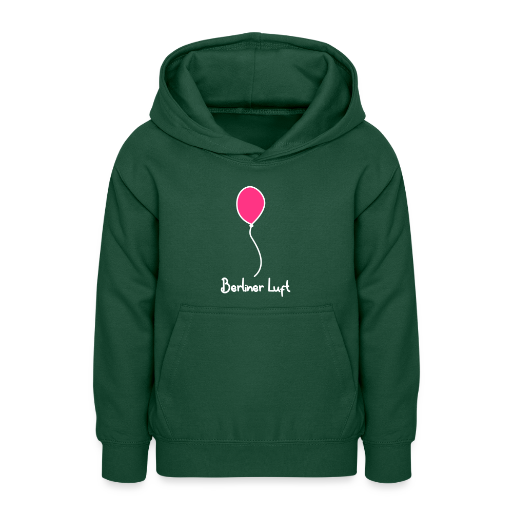 Berliner Luftballon - Teenager Hoodie - Flaschengrün