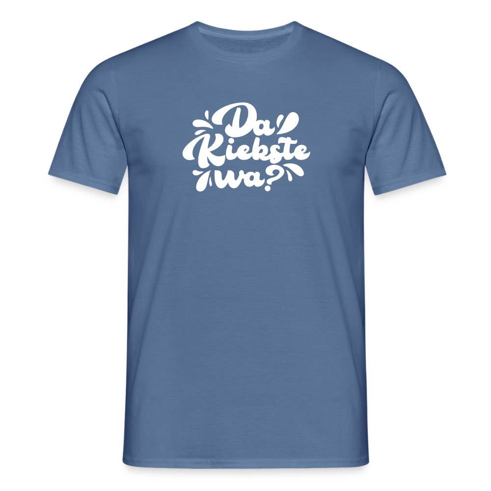 Kiekste - Männer Premium T-Shirt - Taubenblau