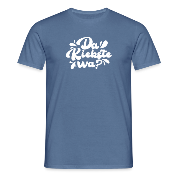 Kiekste - Männer Premium T-Shirt - Taubenblau 