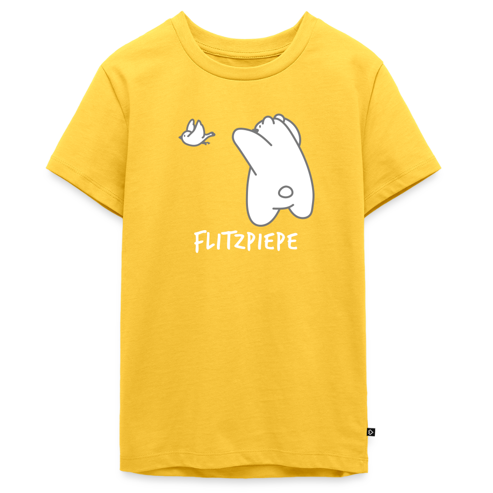 Flitzpiepe - Teenager Premium T-Shirt - Gelb