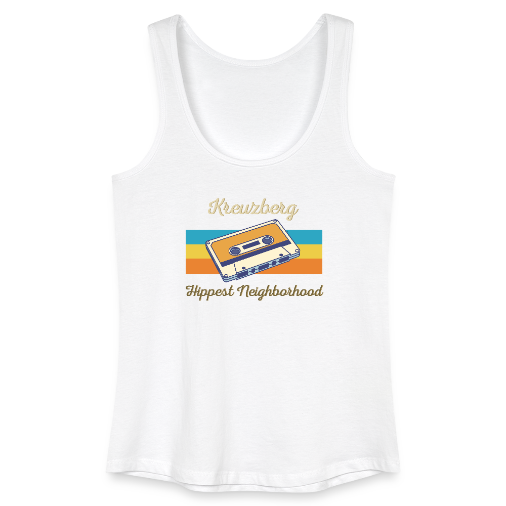 Kreuzberg Hippest Neighborhood - Frauen Bio Tank Top - Weiß