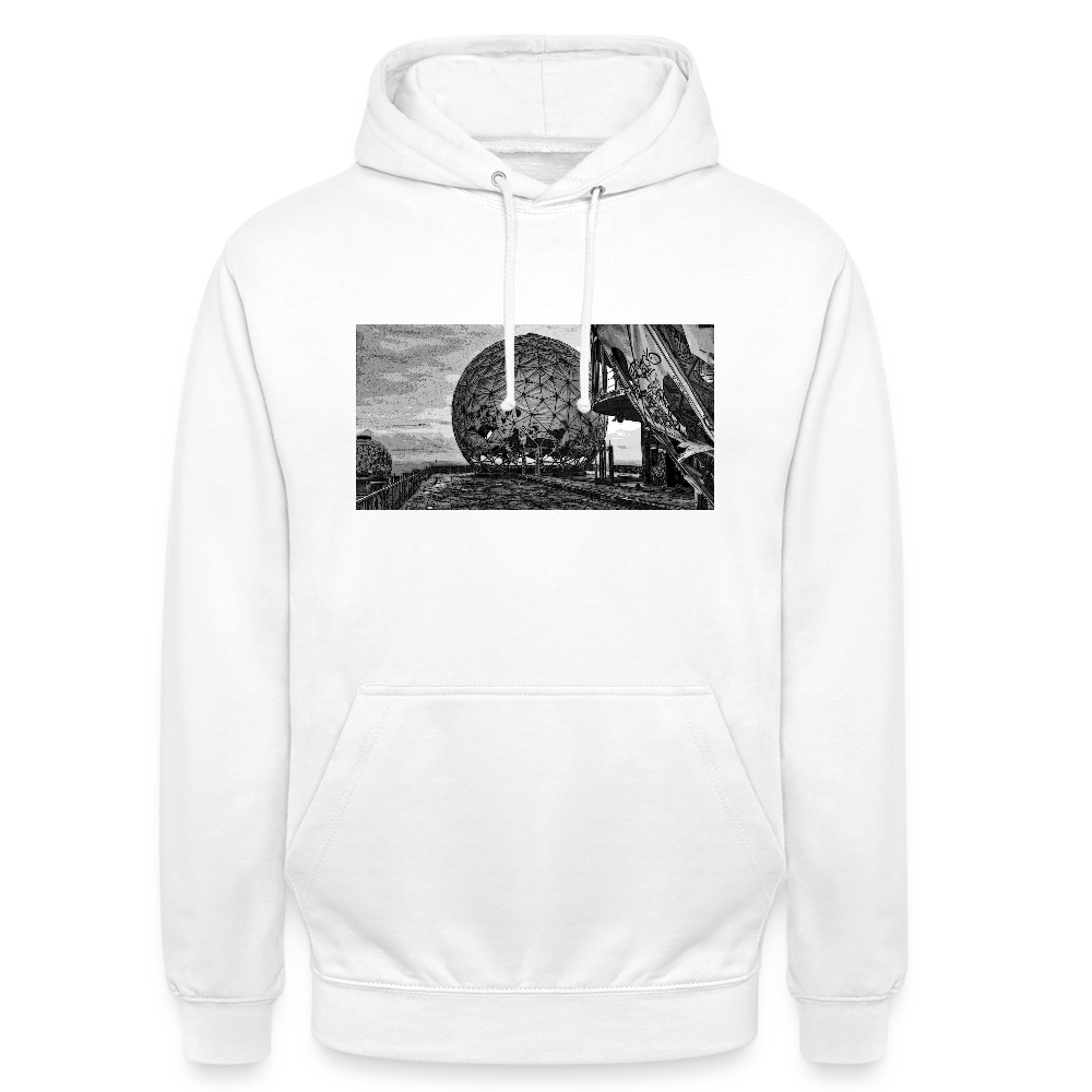Teufelsberg im Bild - Unisex Hoodie - Weiß